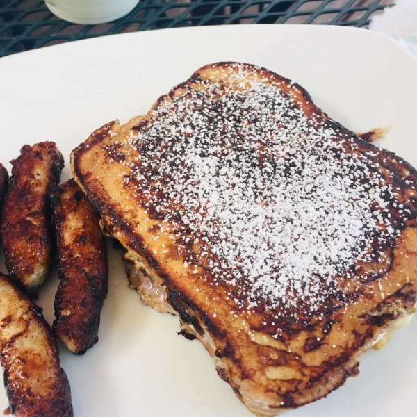 Stuffed Blueberry Toast