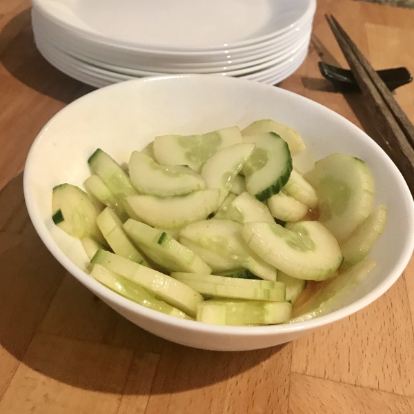 Japanese Restaurant Cucumber Salad