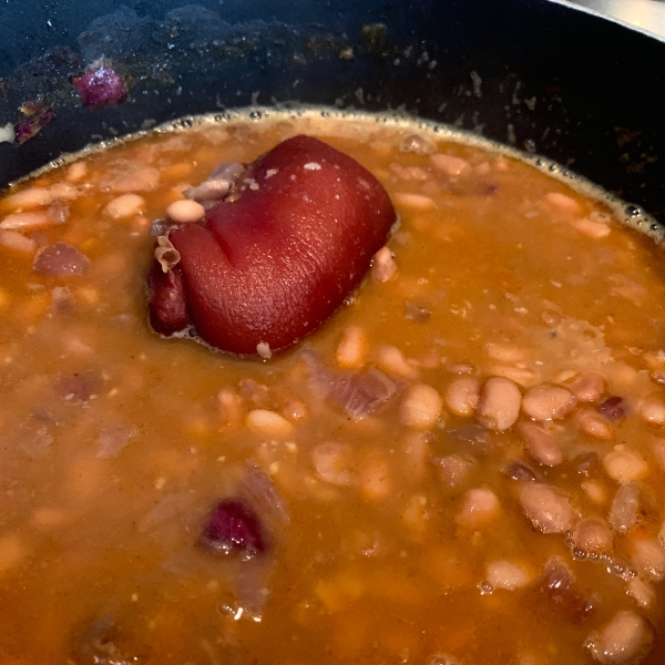 Southern Ham and Brown Beans