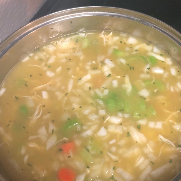 Chicken and Brown Rice Soup