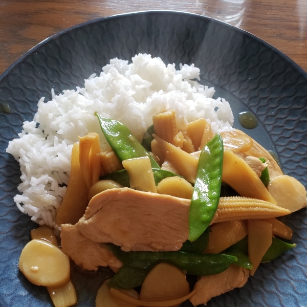 Chicken and Snow Peas