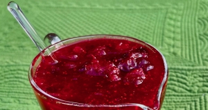 Boozy Fresh Cranberry-Orange Sauce