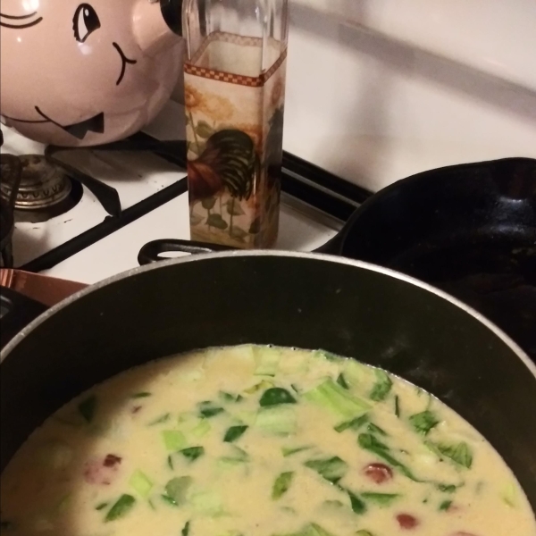 Creamy Kielbasa and Potato Soup