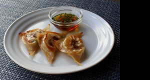 Spring Lamb Pan-Fried Dumplings