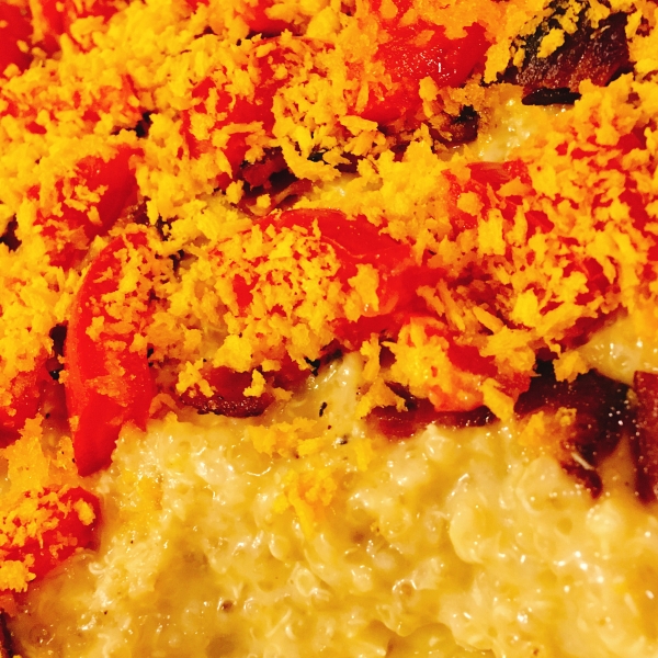 Unhealthy Quinoa Mac and Cheese