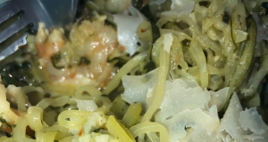 Shrimp Florentine with Zoodles