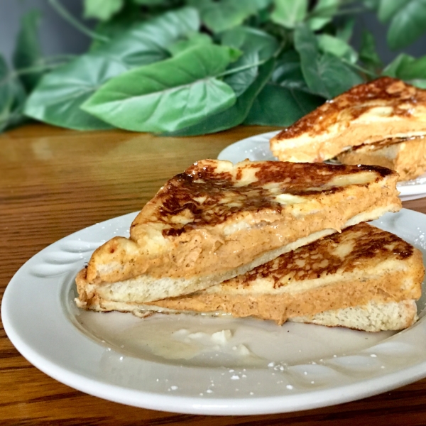 Stuffed Pumpkin Spice French Toast