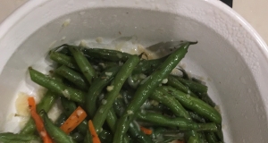 Italian Green Beans with Blue Cheese