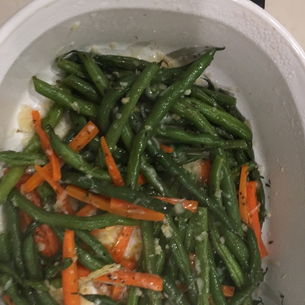 Italian Green Beans with Blue Cheese