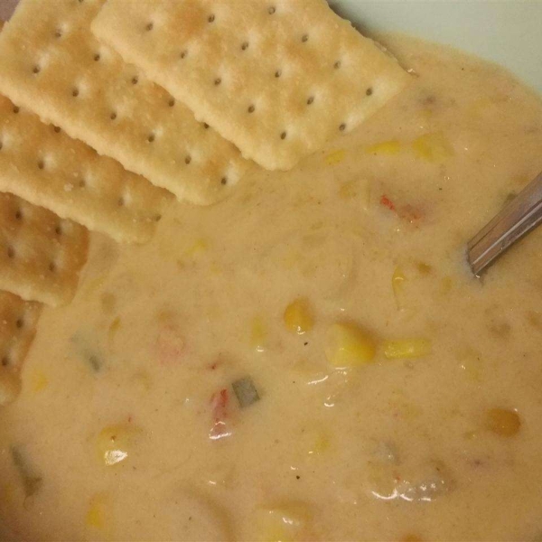 Crawfish and Corn Soup