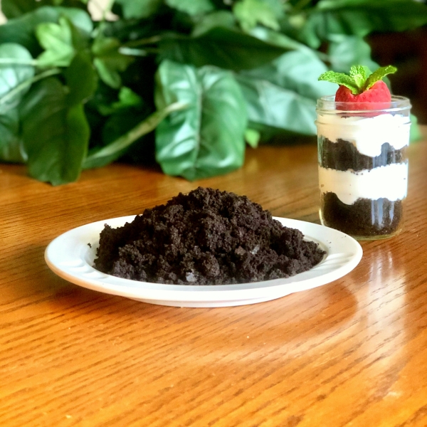 Homemade Chocolate Cookie Crumbs