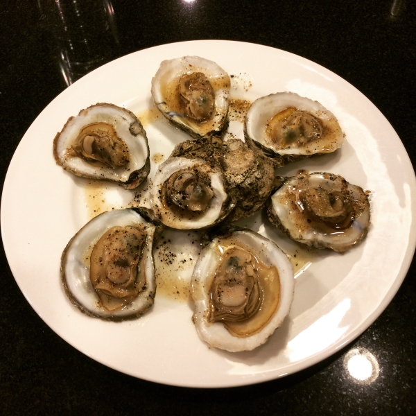 Barbequed Oysters