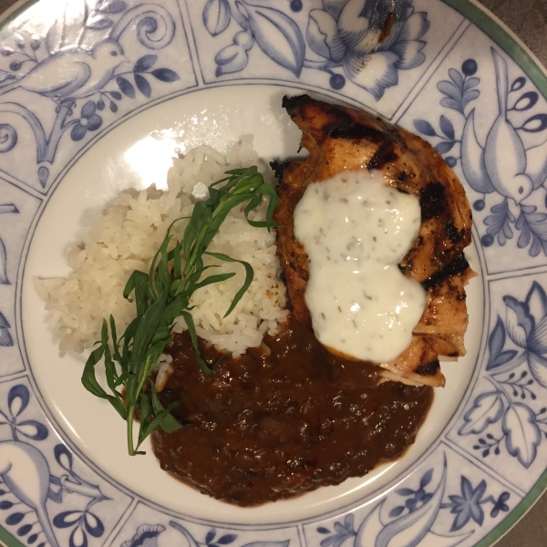 Spicy Tarragon Yogurt Chicken
