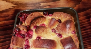 Cranberry Bread Pudding