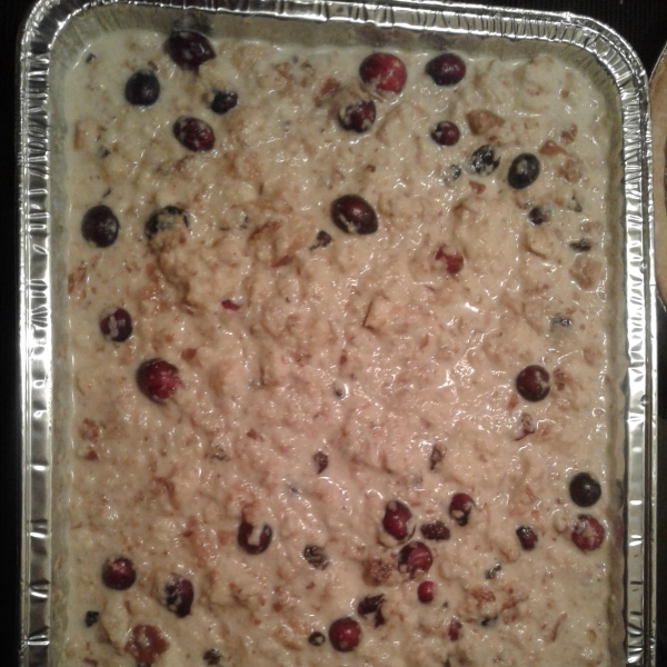 Cranberry Bread Pudding