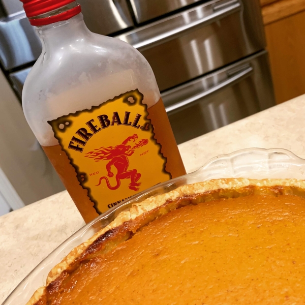 Fireball Pumpkin Pie