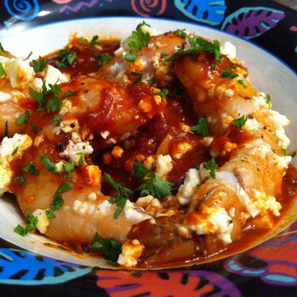 Prawn Saganaki