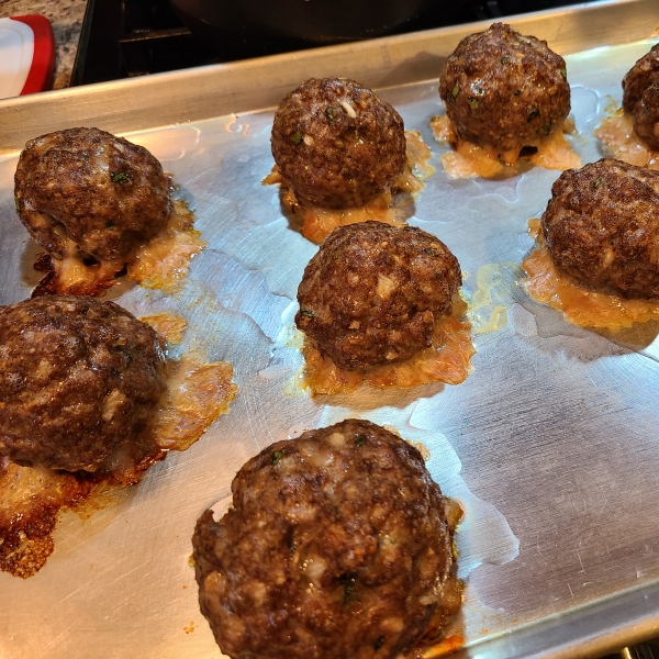 Italian Baked Meatballs