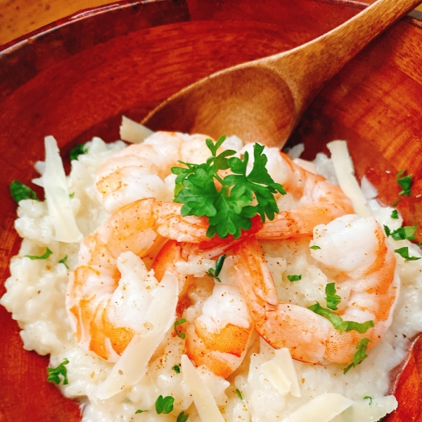 Instant Pot® Cajun Shrimp Risotto