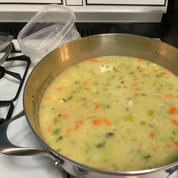 Creamy After-Thanksgiving Turkey Soup