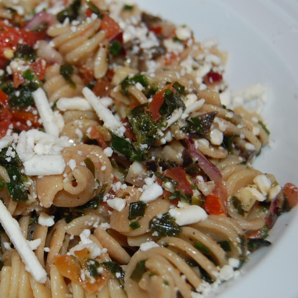 Fire and Ice Pasta with Fresh Herbs