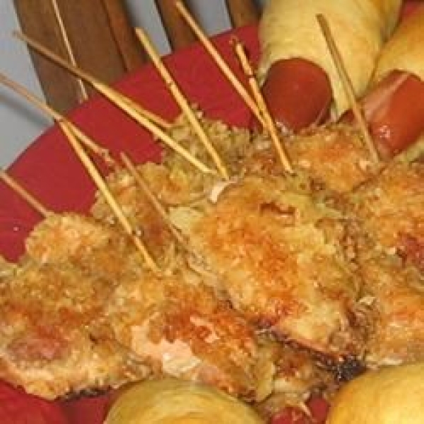 Chip Chicken Lollipops