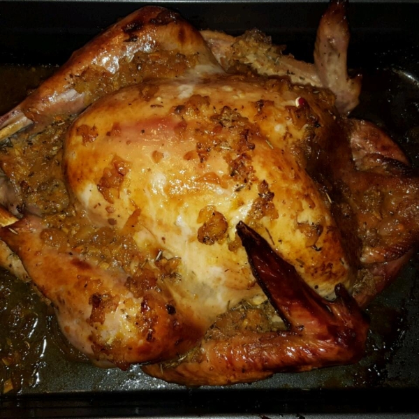 Holiday Turkey With Honey Orange Glaze