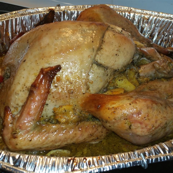 Holiday Turkey With Honey Orange Glaze