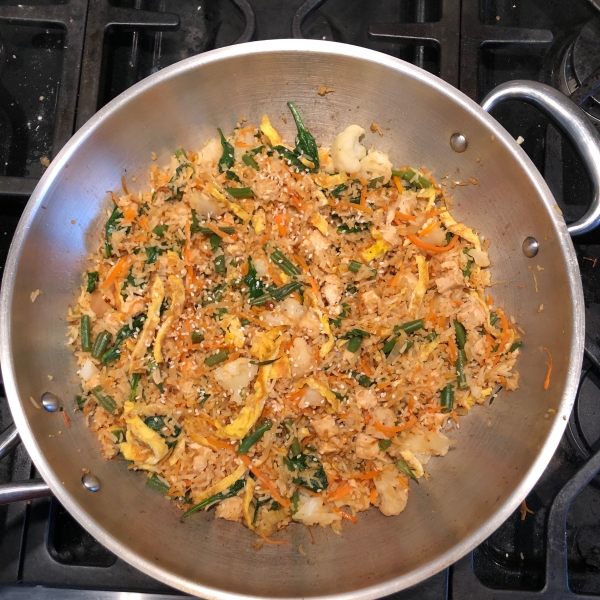 Protein-Packed Vegetarian Fried Rice