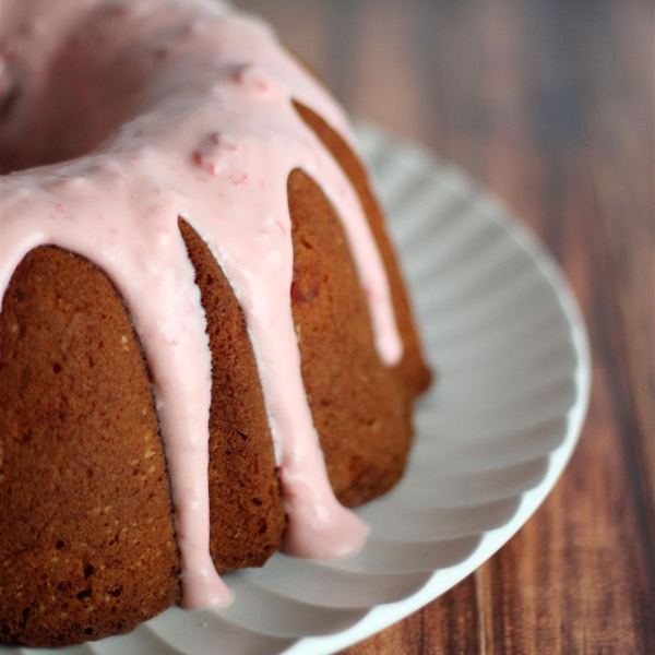 Maraschino Cherry Pound Cake