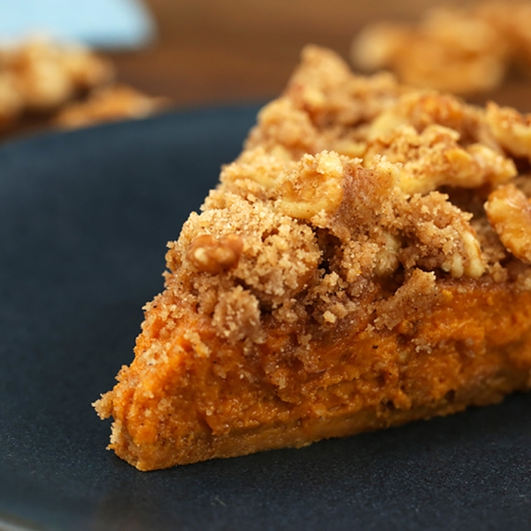 Harvest Walnut Pumpkin Pie