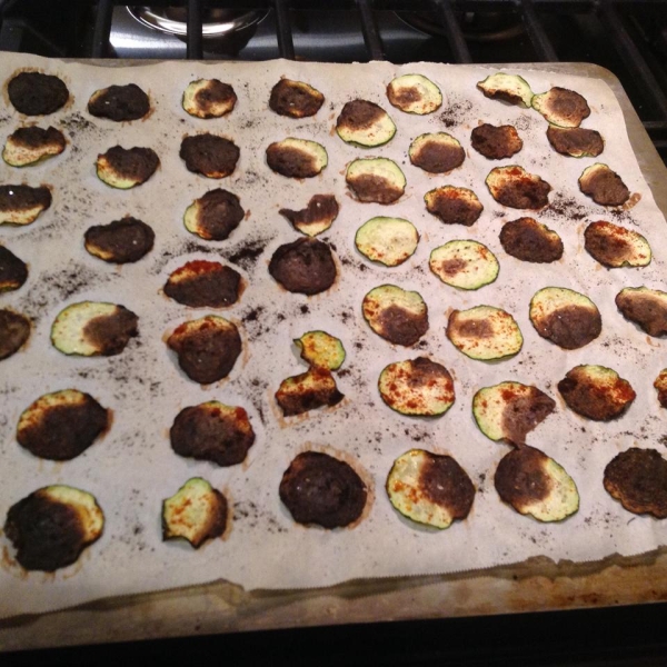 Quick Zucchini Chips