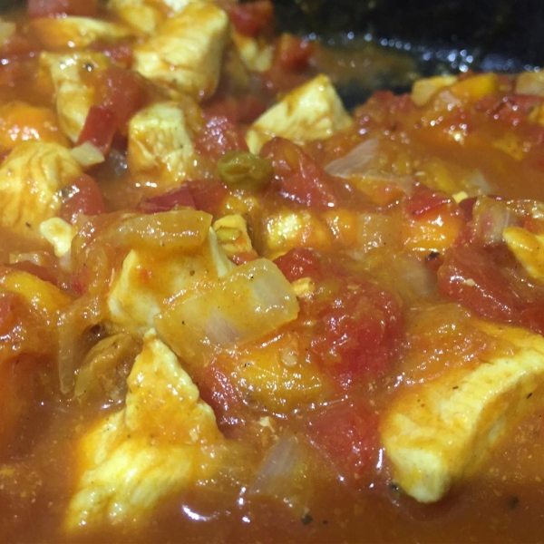 Curried Mango Chicken