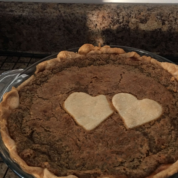 Quebec City Sugar Pie with Thick Cream