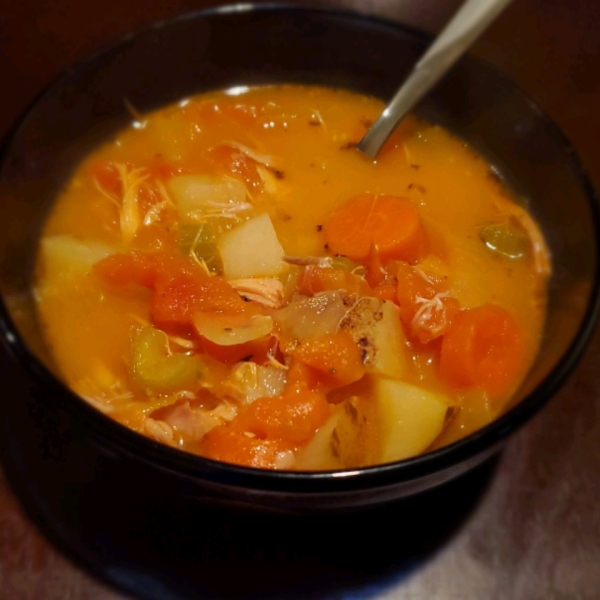 Turkey Carcass Soup