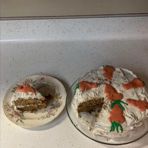 Awesome Carrot Cake with Cream Cheese Frosting