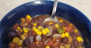 Easy Vegan Black Bean Soup