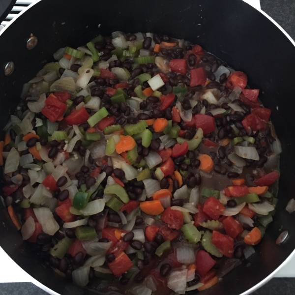 Easy Vegan Black Bean Soup