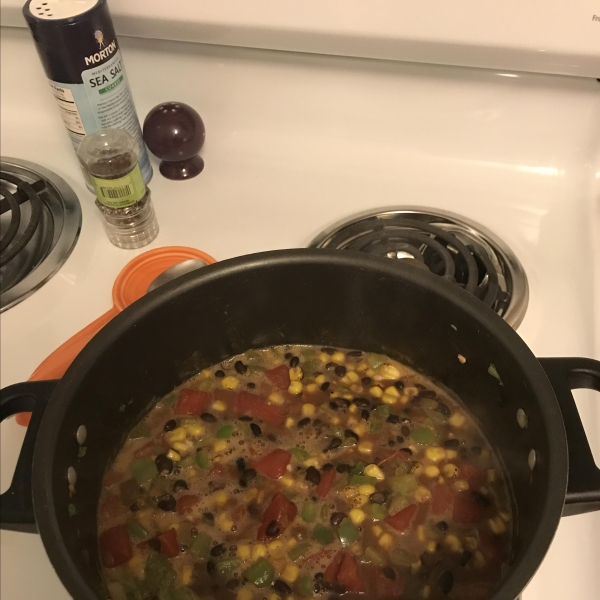 Easy Vegan Black Bean Soup