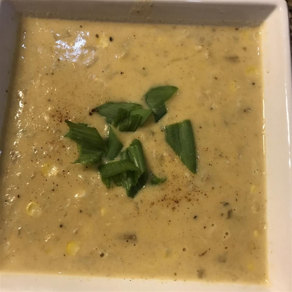 Creole Crab and Corn Chowder