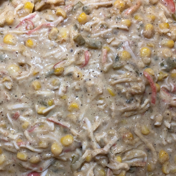 Creole Crab and Corn Chowder