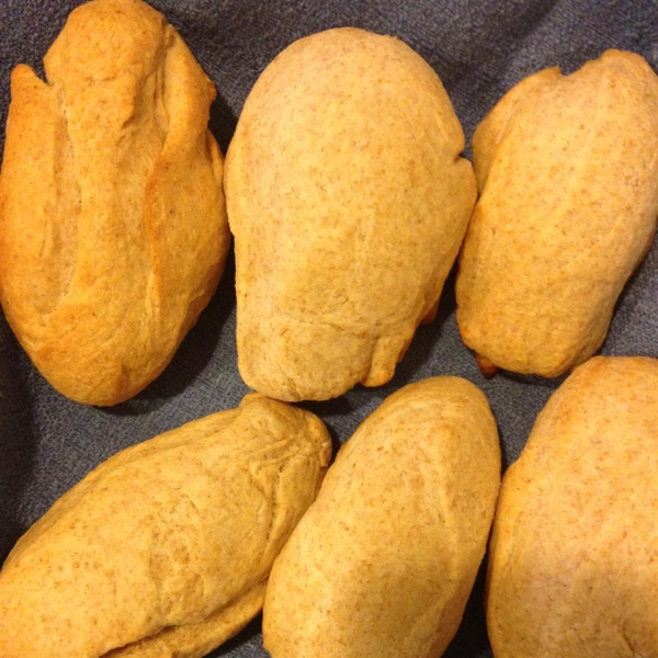 Hearty Wheat Yeast Rolls