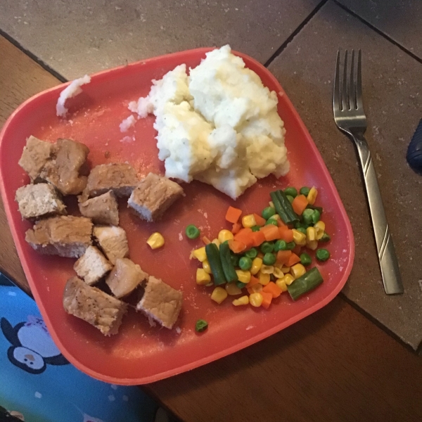 Sweet Simmered Pork Chops