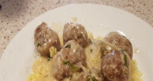 Mediterranean Meatballs with Couscous