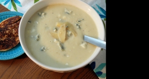 Artichoke and Blue Cheese Bisque