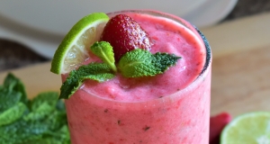 Mint and Fruit Smoothie