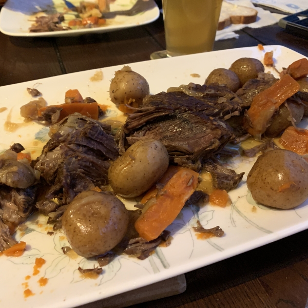 Instant Pot® Pot Roast with Potatoes and Carrots