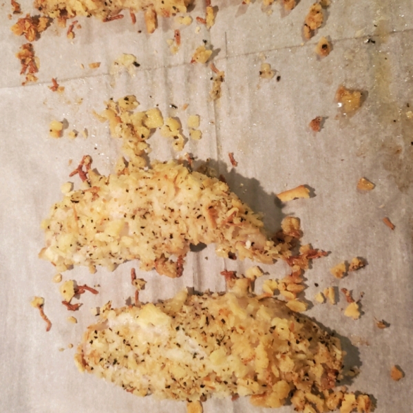 Baked Butter Herb Perch Fillets