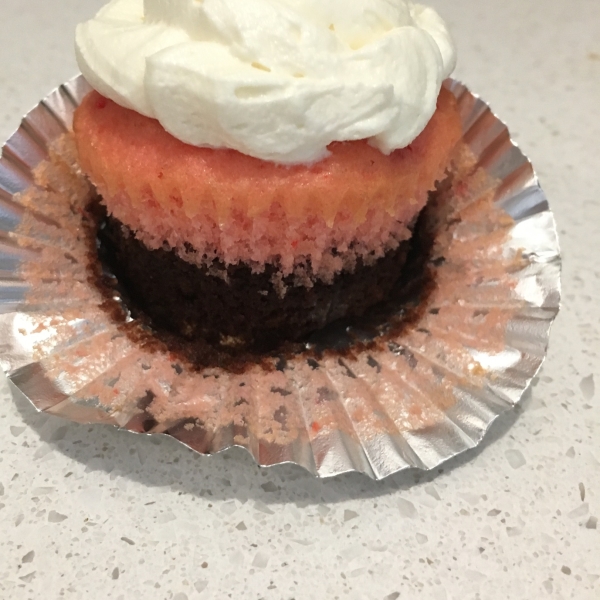 Neapolitan Cupcakes