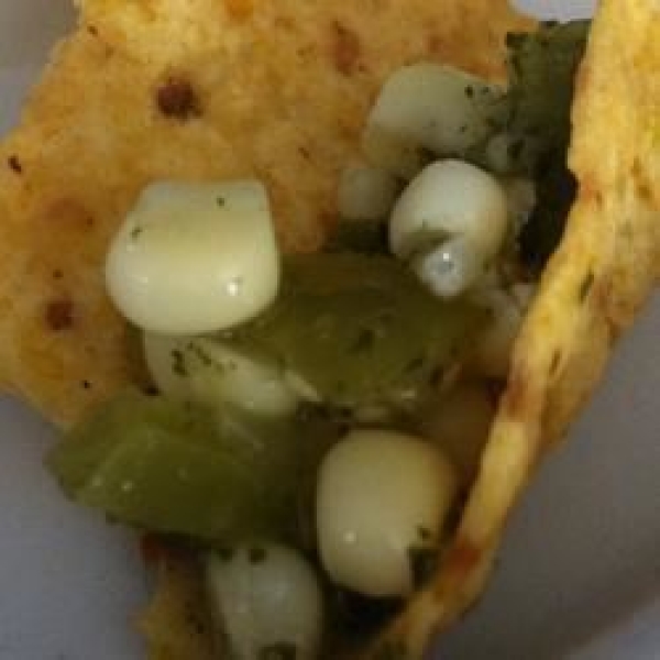 Corn and Tomatillo Salsa